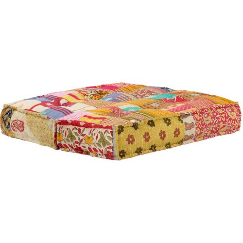 283792 Pouffe 100x100x20 cm Patchwork Fabric slika 14