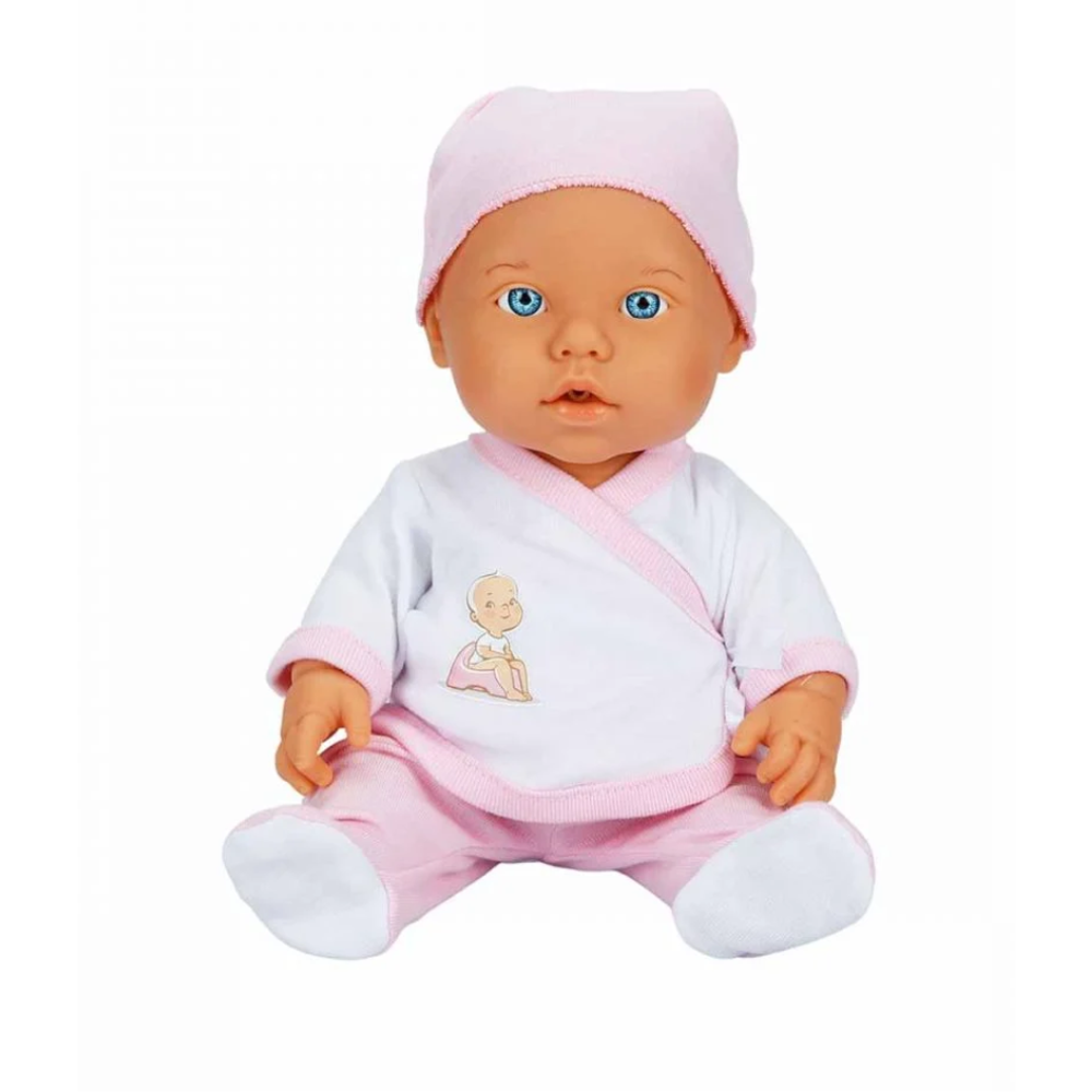 SUNMAN Dollz'n More 30141 Bebelou Lutka sa zvučnim funkcijama Toilet Time 35cm, Sorto slika 4