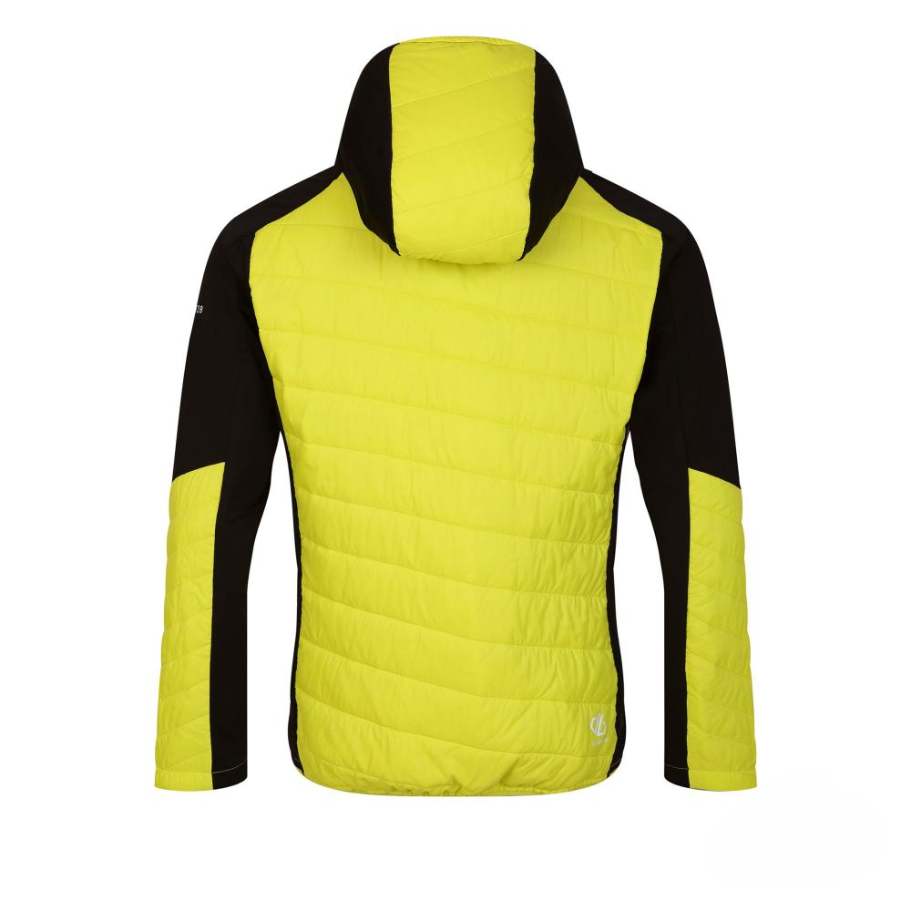 Dare2B Muška jakna Touring Hybrid, Neon Spring/Black slika 2