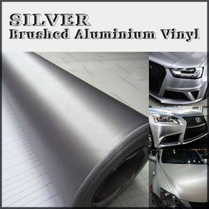 Folija vanjska brushed aluminijum srebrna 1.52x1m