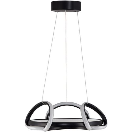 Arcturus Black-Yellow Light Black Chandelier slika 4