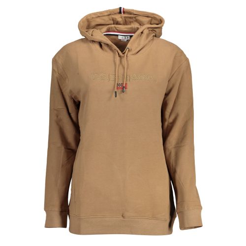 US POLO SWEATSHIRT WITHOUT ZIP WOMAN BROWN slika 1