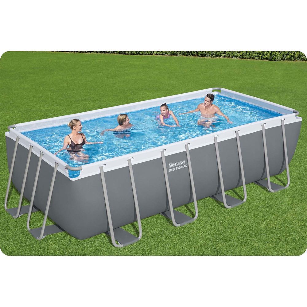 Vrtni okvirni bazen 488 x 244 x 122 cm 11u1 bestway 56671n slika 8