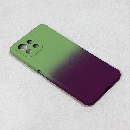 Torbica Double Color za Xiaomi Mi 11 Lite zeleno-ljubicasta slika 1