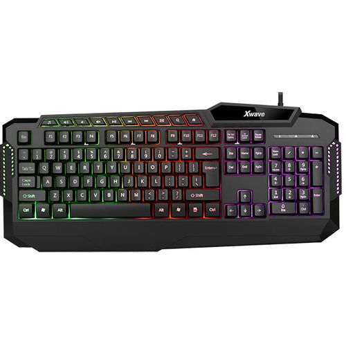 Xwave XL 02 Tastatura gejmerska multimedijalna sa RGB pozad.osvetljenjem,USA slika 1