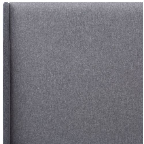 Okvir za krevet od tkanine sivi 90 x 200 cm slika 5