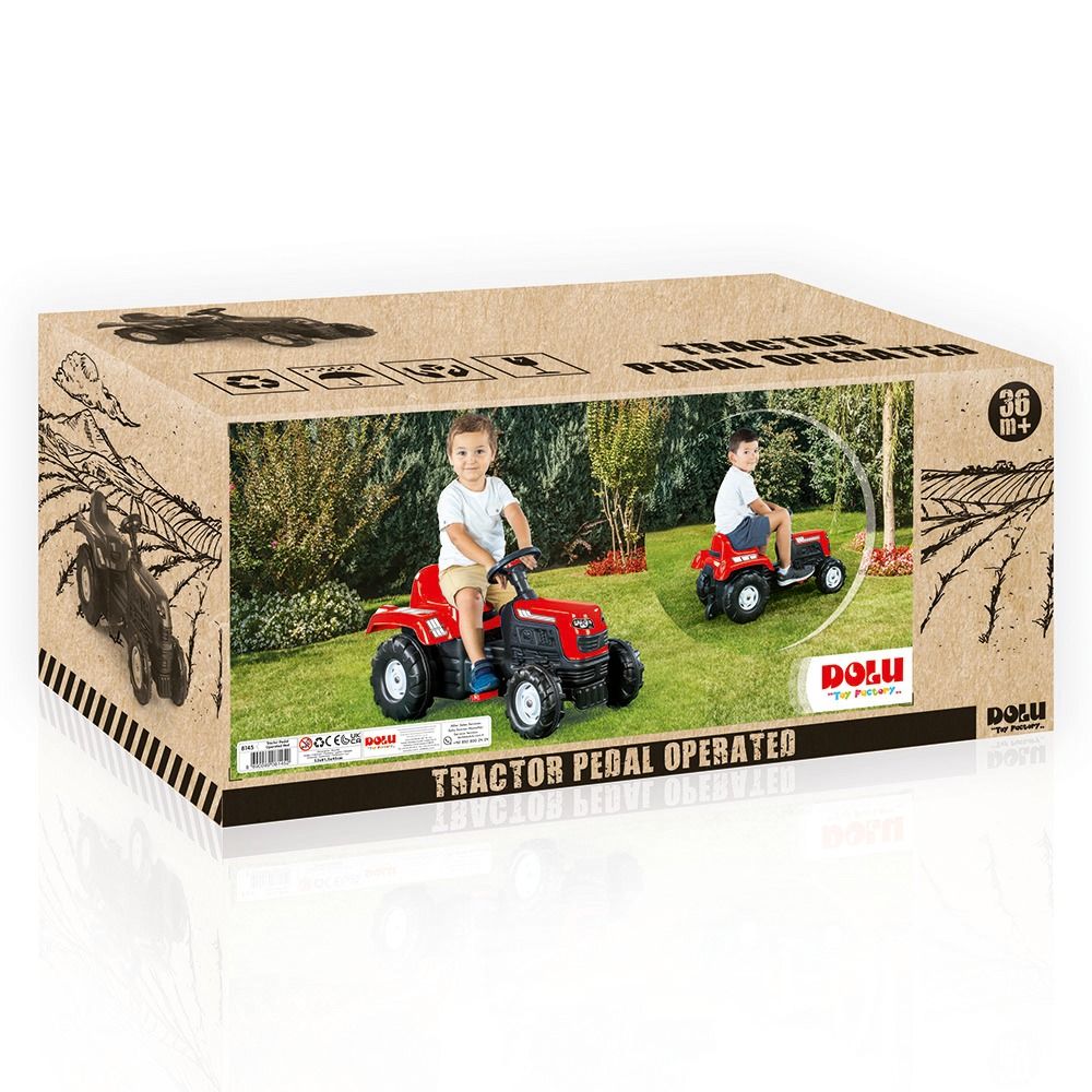 DOLU Traktor na pedale 8145 - 52x81,5x45cm slika 2