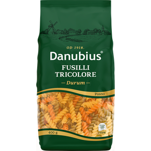 Danubius Fusilli  tricolore 400 gr