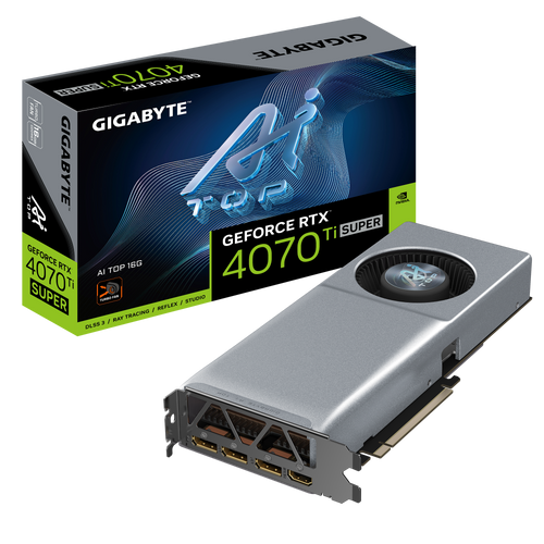 Gigabyte GV-N407TSAI TOP-16GD GeForce RTX 4070 Ti SUPER AI TOP 16GB GDDR6X slika 1