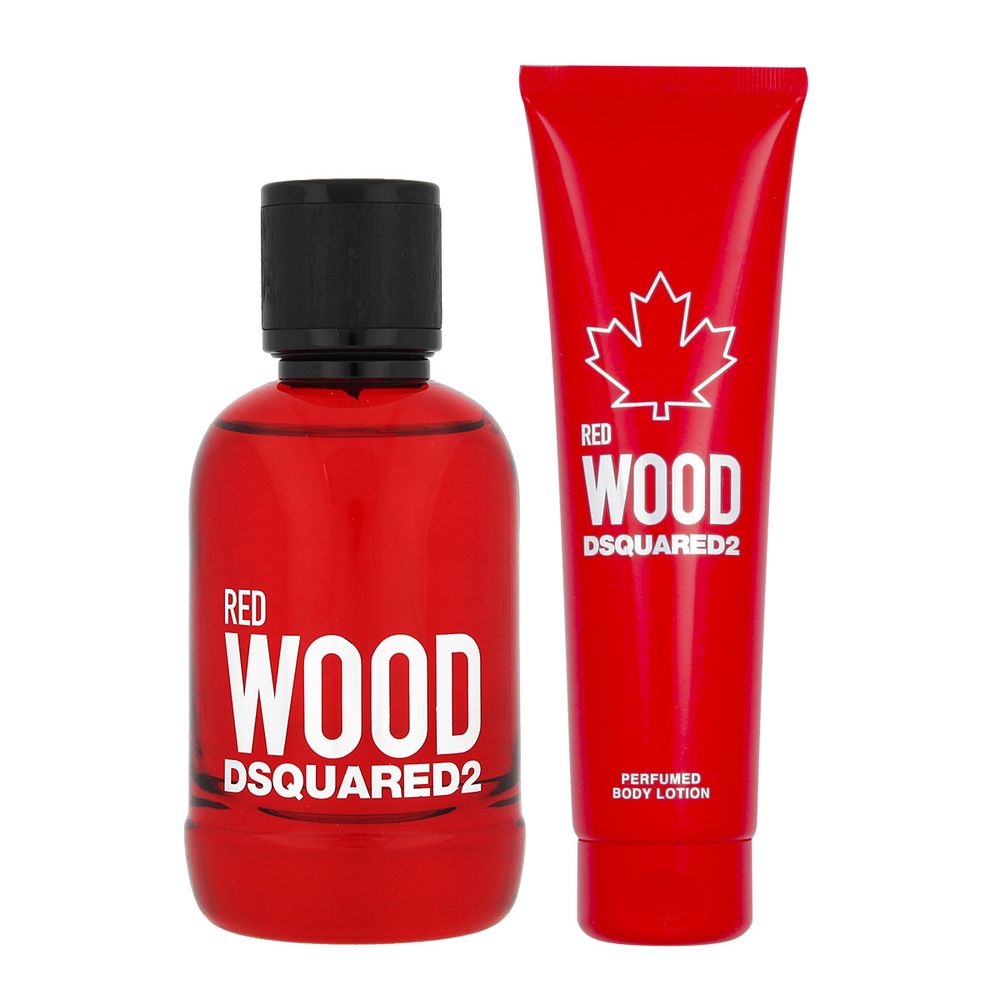 Dsquared2 Red Wood EDT 100 ml + BL 150 ml za žene slika 3