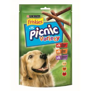 Friskies Picnic Dog Variety, poslastica za pse s govedinom, piletinom i janjetinom, 126 g 
