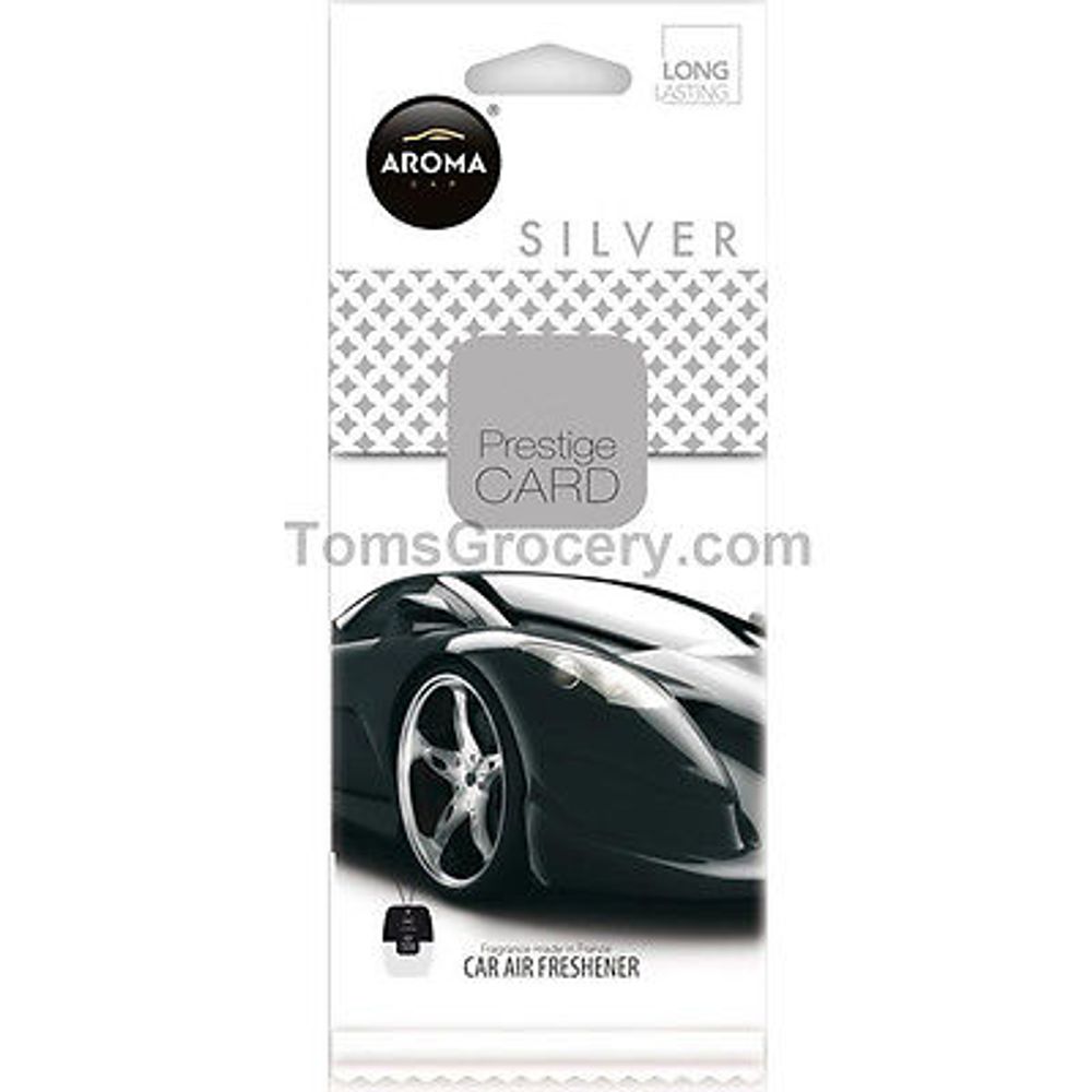 Aroma Car Miris za auto PRESTIGE CARD - SILVER slika 2
