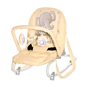 LORELLI ELIZA Njihalica za Bebe Yellow Cute Elephant (0+mj/do 9kg)