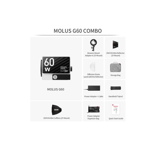 ZHIYUN MOLUS G60 COMBO svjetlo slika 4