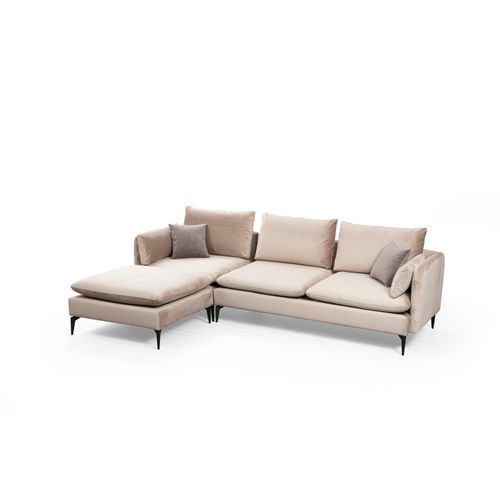 Atelier Del Sofa Kutna garnitura na razvlačenje, Bež, Felix Corner slika 8