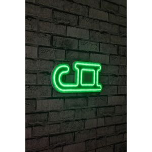 Wallity Ukrasna plastična LED rasvjeta, Sled - Green