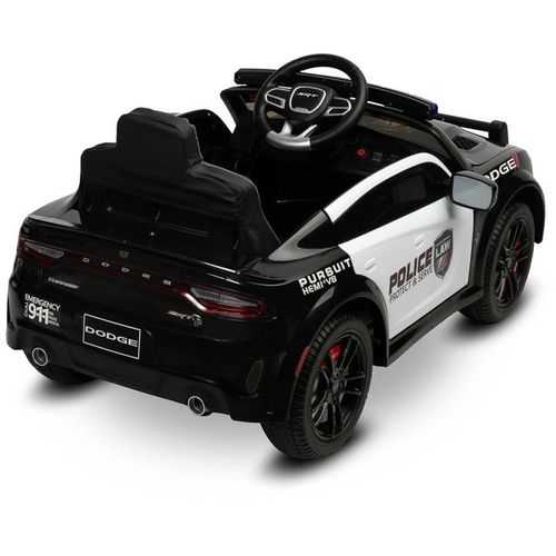 Dodge Charger policijski na akumulator crni slika 3