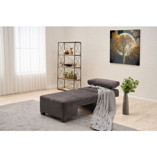 Perenna Chenille Left - Anthracite Anthracite 1-Seat Sofa-Bed slika 3