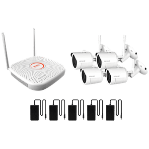 Amiko Home Set za video nadzor, 2 Mpixel, 4 x bullet cam., 9 ch, WiFi - WIFI KIT-4900