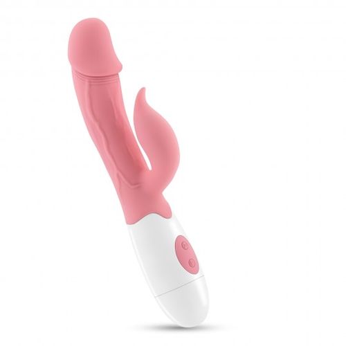 CRUSHIOUS MOCHI RABBIT VIBRATOR PINK WITH WATERBASED LUBRICANT INCLUDED slika 2