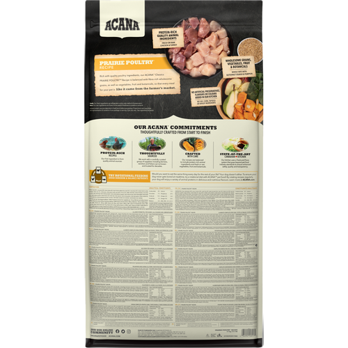 ACANA Classics Prairie Poultry, potpuna suha hrana za pse, 17 kg slika 5