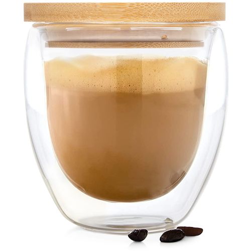 Bambuswald Šalica za kavu s poklopcem, Transparentna slika 1