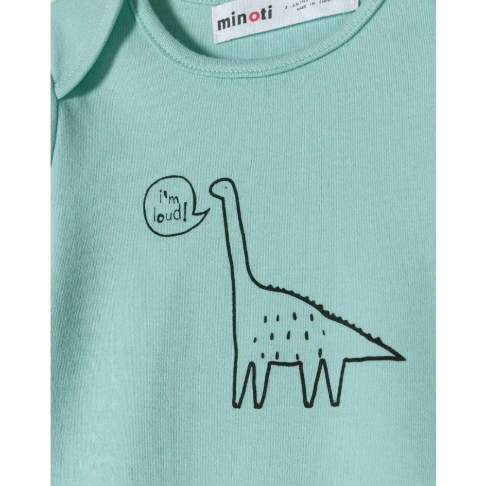 Minoti Bodi sa kratkim rukavima za bebe - Dino, 3-6 mj - 2kom slika 7