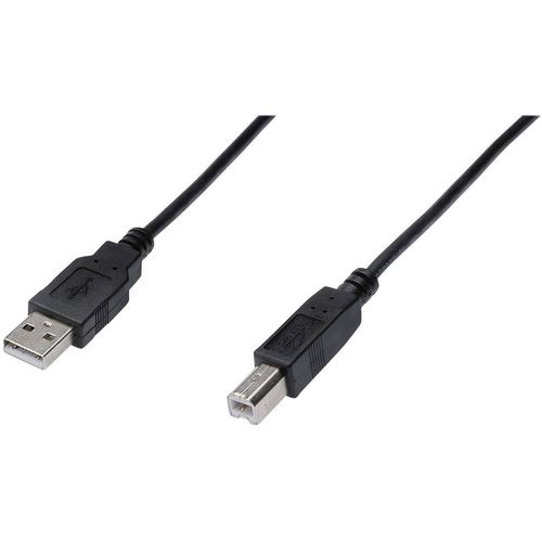 Digitus USB kabel USB 2.0 USB-A utikač, USB-B utikač 5.00 m crna  AK-300105-050-S slika 2