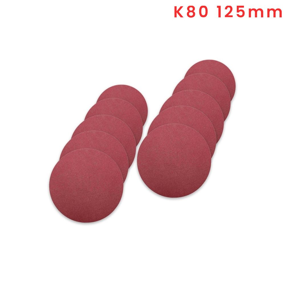 Brusni diskovi sa čičkom ø125mm K80 10 kom slika 1