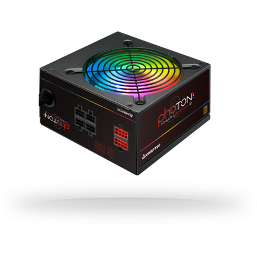 Chieftec PSU 750W CTG-750C-RGBPhoton seria,85+Efficiency4xPCIe,6xSATA,Semi-modular,RGB Gaming slika 1