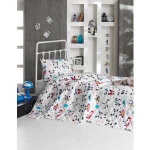 Love Pandas - White White
Black
Turquoise
Orange
Red Ranforce Double Bedspread Set