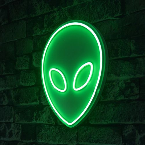Wallity Ukrasna plastična LED rasvjeta, Alien - Green slika 8