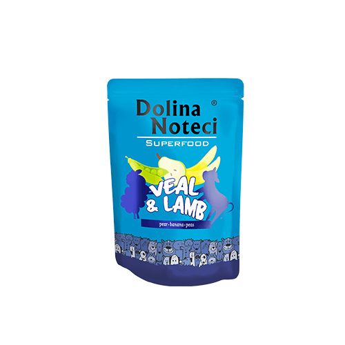 Dolina Noteci Superfood Dog Adult Teletina i Jagnjetina 300g slika 1