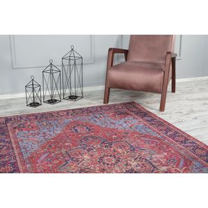 TANKI Tepih Blues Chenille - Claret Red AL 162  Multicolor Carpet (150 x 230)