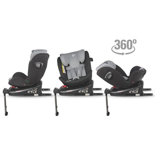 Coccolle® Autosjedalica Vigo iSize 360° 40-150cm Isofix, Diamond black slika 11