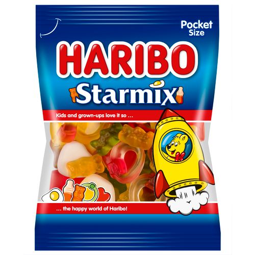 Haribo gumeni  bomboni Starmix 100g slika 1