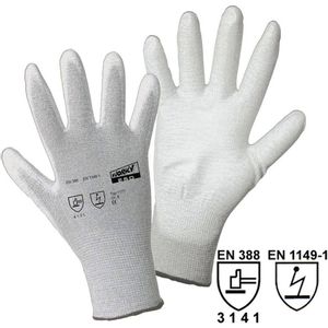 L+D worky ESD Nylon/Carbon-PU 1171-9 najlon rukavice za rad Veličina (Rukavice): 9, l EN 388:2016 CAT II 1 St.