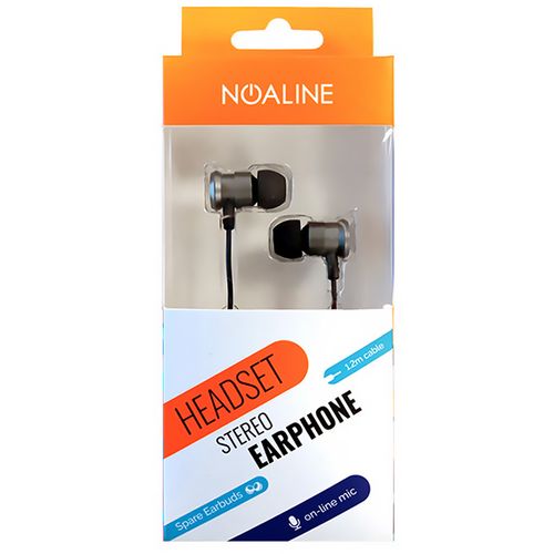 NOALINE stereo slušalica ZM104 crna slika 1