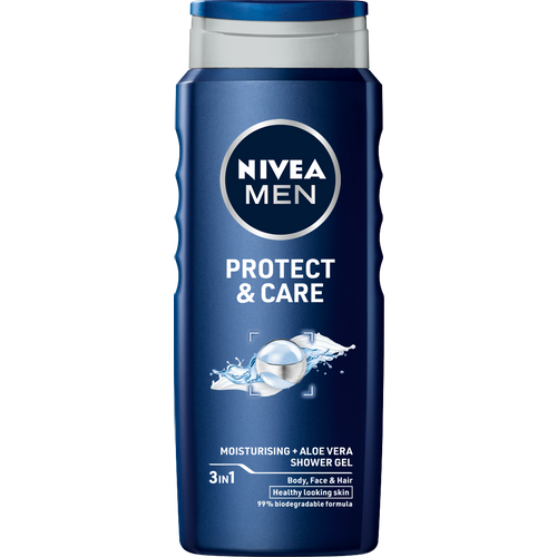 NIVEA Men Protect&Care gel za tuširanje 500ml slika 1