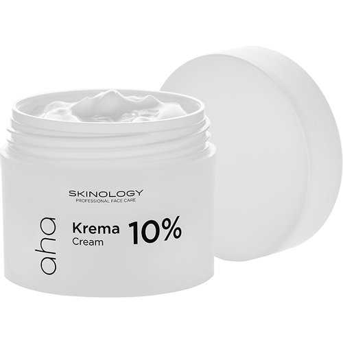 Skinology AHA krema za lice 10% 50ml slika 1