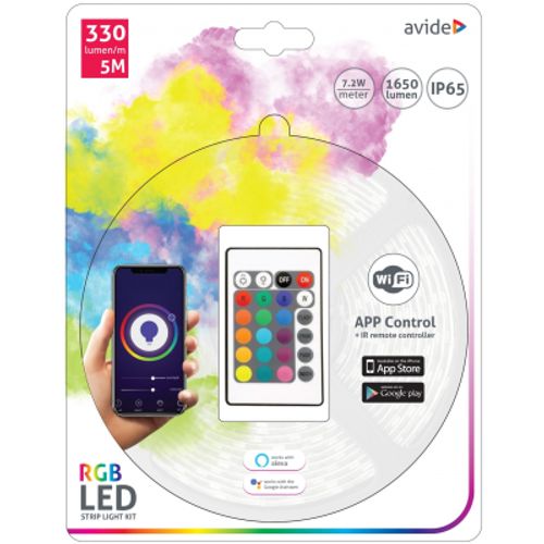 Avide LED SMD traka 3m 990lm 7.2W 30LED slika 3