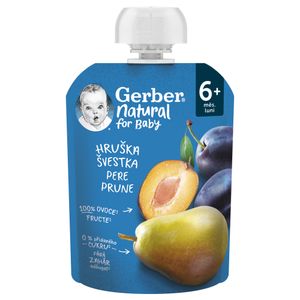 GERBER Prune Pear 90g 