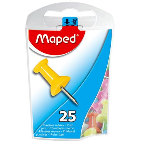 Čavlići Maped memo push 10 mm 25/1 345011 slika 1