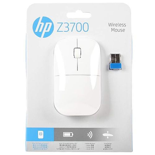 HP miš Z3700 bežični VOL80AA bela slika 5