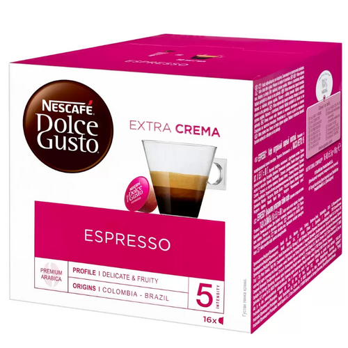 Nescafe Dolce Gusto kapsule Espresso 88g, 16 kapsula slika 1