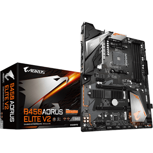 Matična ploča GIGABYTE B450 AORUS ELITE V2 1.1 AM4 slika 1