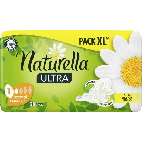 Naturella Ultra higijenski ulošci Normal + duo pakovanje 20 kom slika 1