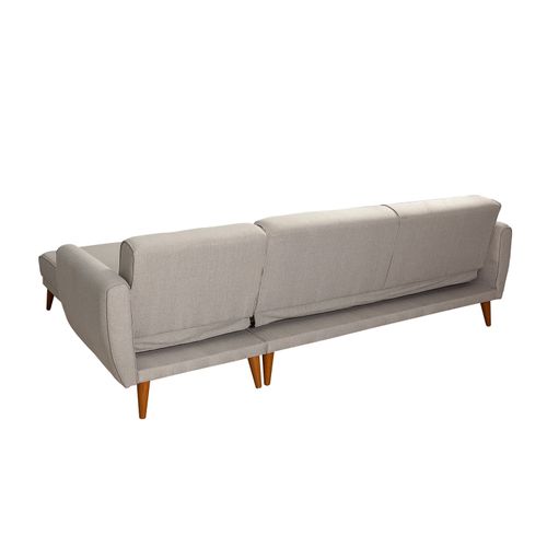 Atelier Del Sofa Aria Krem Ugao Sofa na Razvlačenje slika 9