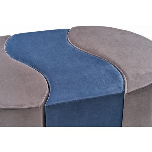 Atelier Del Sofa Tabure, Mink Plava, Alya Puf - Mink, Blue slika 5