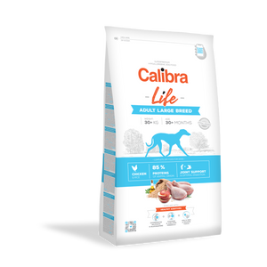 Calibra Dog Life Adult Large Breed Chicken, potpuna i uravnotežena superpremium hipoalergena dehidrirana hrana za odrasle pse velikih pasmina (preko 30 kg), 12 kg